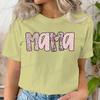 Uroczy Koszulka z Kwiatowym Wzorem dla Mamy Prezent na Dzień Matki Modne Koszulki Prezent dla Nowej Mamy Graficzna Koszulka na Dzień Matki Kwiatowa Mama Koszulki Retro