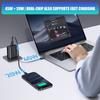 65W Chargers Featuring Retractable Cable Design For High Speed PD Charging Of Smartphones And Laptops