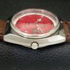 VINTAGE CITIZEN AUTOMATIC 8200 JAPAN MENS RED COLOR DIAL WATCH a702781-1 R210-a702781