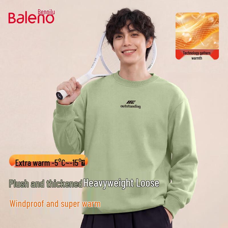 Baleno Men s Warm Fleece Pullover Sweatshirt 3XL