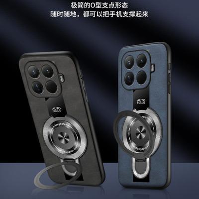 Pro Xiaomi 17T Pro Pouzdro Pokročilé Luxusní Kůže Pro Magsafe Magnetický Držák Kryt Proti Otisky Prstů Pro Xiaomi 17T Kryt Nárazník
