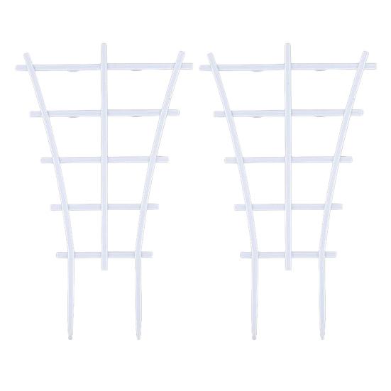 Plant Climbing Frame Stackable Support Trellis Planter Insert Houseplant Trellis for Potted Ivy Roses Cucumbers Home Indoor Outdoor Gardening