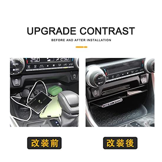 Onami Toyota RAV4 Console Storage Center Console Interior Interior New TOYOTA RAV4 XA50 1 Piece Box, Box, Panel, Parts, Model, Plastic, [Black]