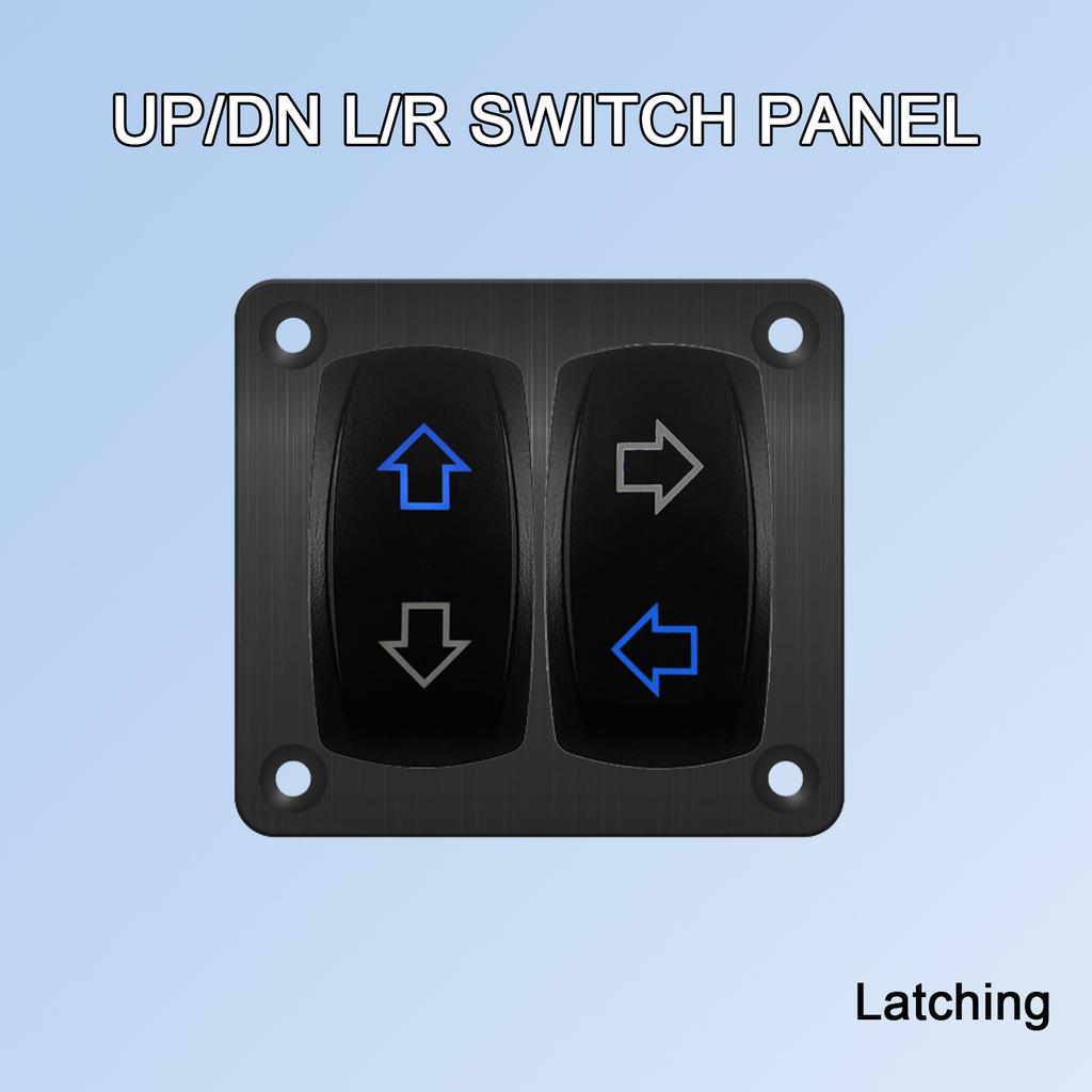 ARROWS 6Pin (ON)-OFF-(ON) DPDT Momentary Switch12V UP/DOWN Polarity Reverse Rocker Switch for ARB/Carling/NARVA Replace