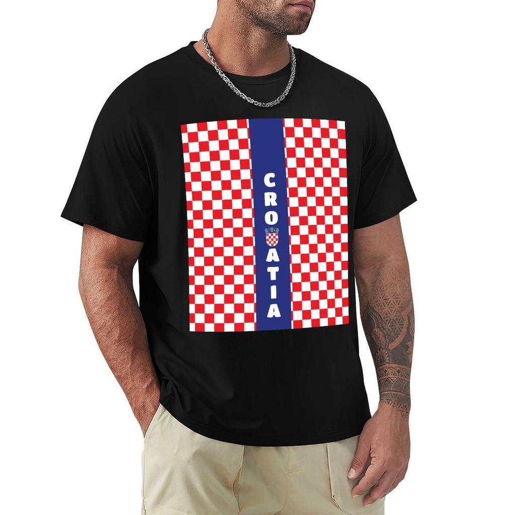 Croatia Fans TShirt Summer Sports Quick Dry TShirt