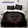 Arsenal Football Club3 Pattern Bedding Quilt Set Home Decoration Gift (1 * Duvet Cover + 2 * Pillowcase Without Core)