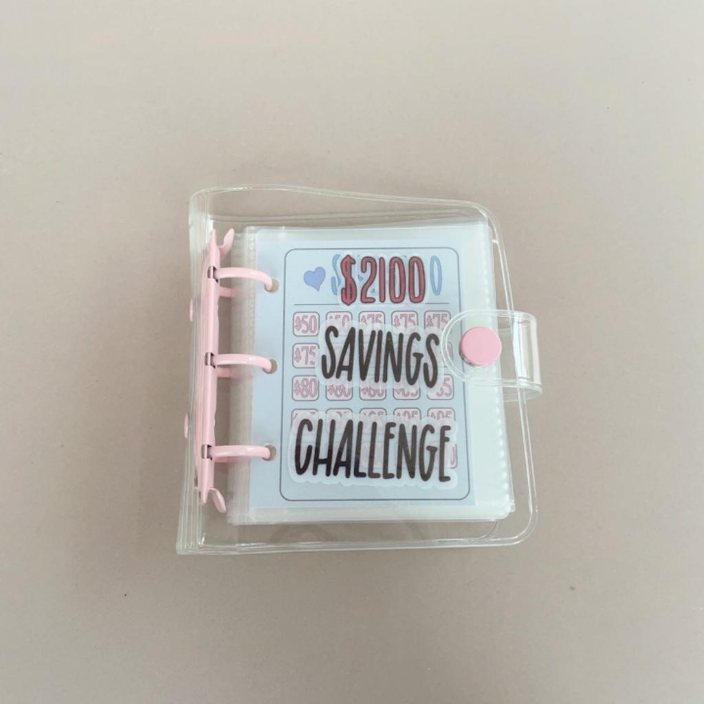 1000 Savings Challenge Binder , Money Saving Binder, Savings Challenges Book with Envelopes, Envelope Savings Challenge, Mini Bu