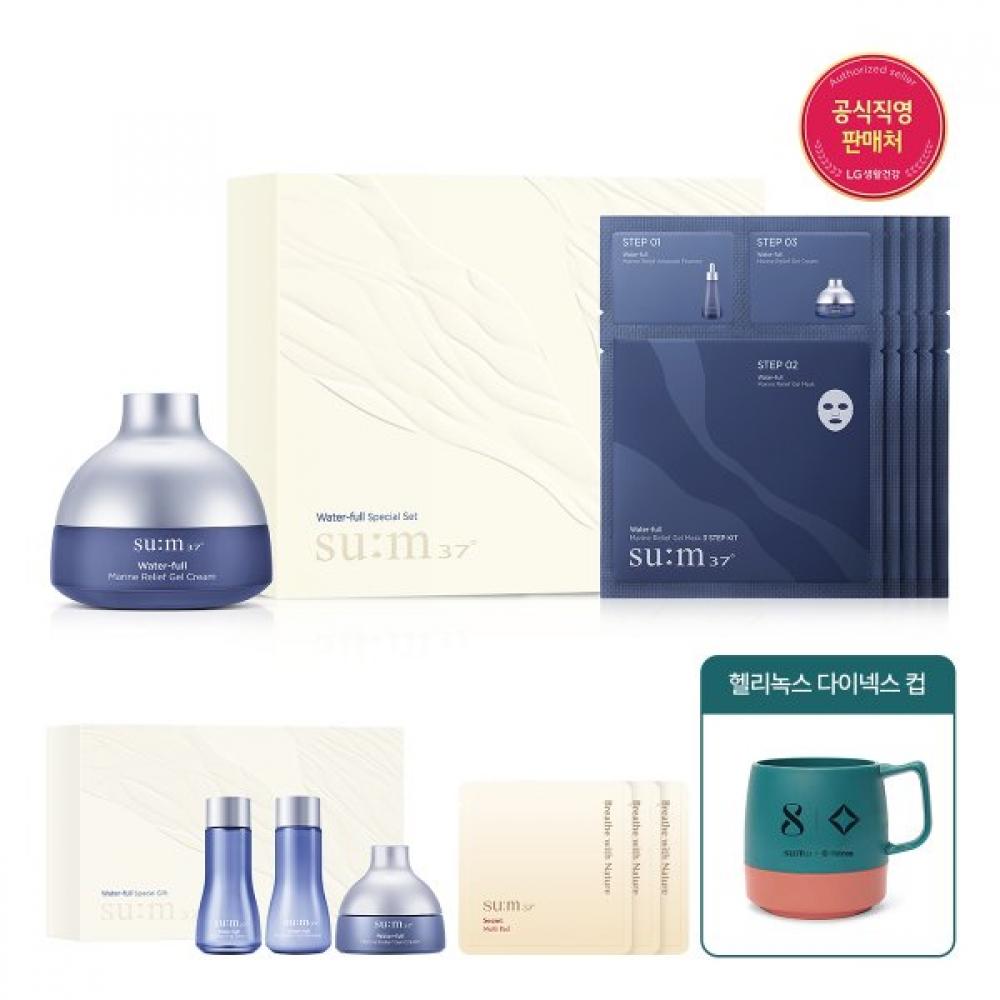 Su M37 Waterful Gel Cream 120ml Large Capacity Set Single option