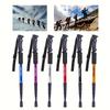 Trekking Poles Ultralight 4-Section Adjustable, Non-Slip Grip Hiking Sticks for Men Women, Anti-Rust Aluminum Alloy