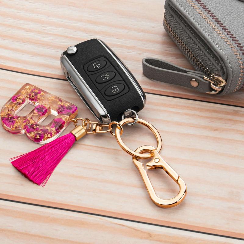 Metall Karabiner Clip Schlüsselanhänger Karabiner Form Schlüsselanhänger Schlüsselanhänger Ring Clip Halter Organizer für Zuhause Auto Schlüssel Schlüssel Finder Damen Herren