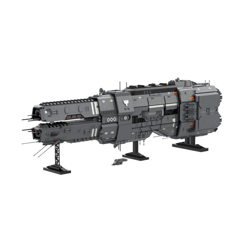 MOC Artemis-Class Battlecruiser Model Building Blocks