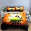 Yellow tennis ball splash. Bedding sets Duvet cover sets Duvet covers Pillowcases(1 * Duvet Cover 2 * Pillowcases, without duvet insert)