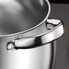 Stainless Steel Oil Pot with Double Handles And Strainer Large Capacity Oil Container with Lid Heat-Resistant Rust-Proof Multi-Purpose Kitchen Tool