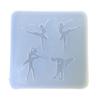 Ballet Dancer Accessory Silicone Molds Flexible and Durable Handmade Moulds for Chocolate Candy and Cake Decorating