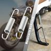 uxcell Motorrad Seitenständer Feder Metall Silberton Motorrad Zugteile für GS125 2