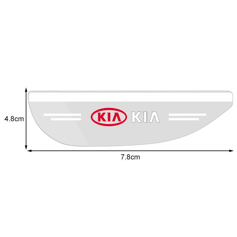 2Pcs Car Rear View Mirror Sticker Rain Eyebrow Auto Side Mirror RainProof Cover For Kia Rio Sportage R K3 K4 K5 k6 K7 K8 Ceed Sorento Cerato Soul