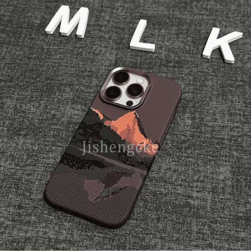 

iPhone 17 PROMAX Снежная гора Отражение Келаровая наклейка Магнитный чехол для телефона Подходит Apple 16 Креативный Защита от падения iPhone 13 PROMAX