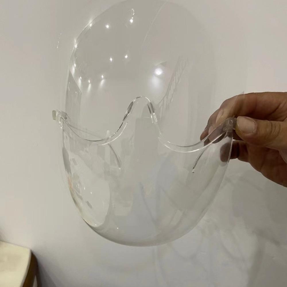 2pcs Splash Proof Full Face Protective Mask Dust Proof See Through Goggles  Workplace Safety