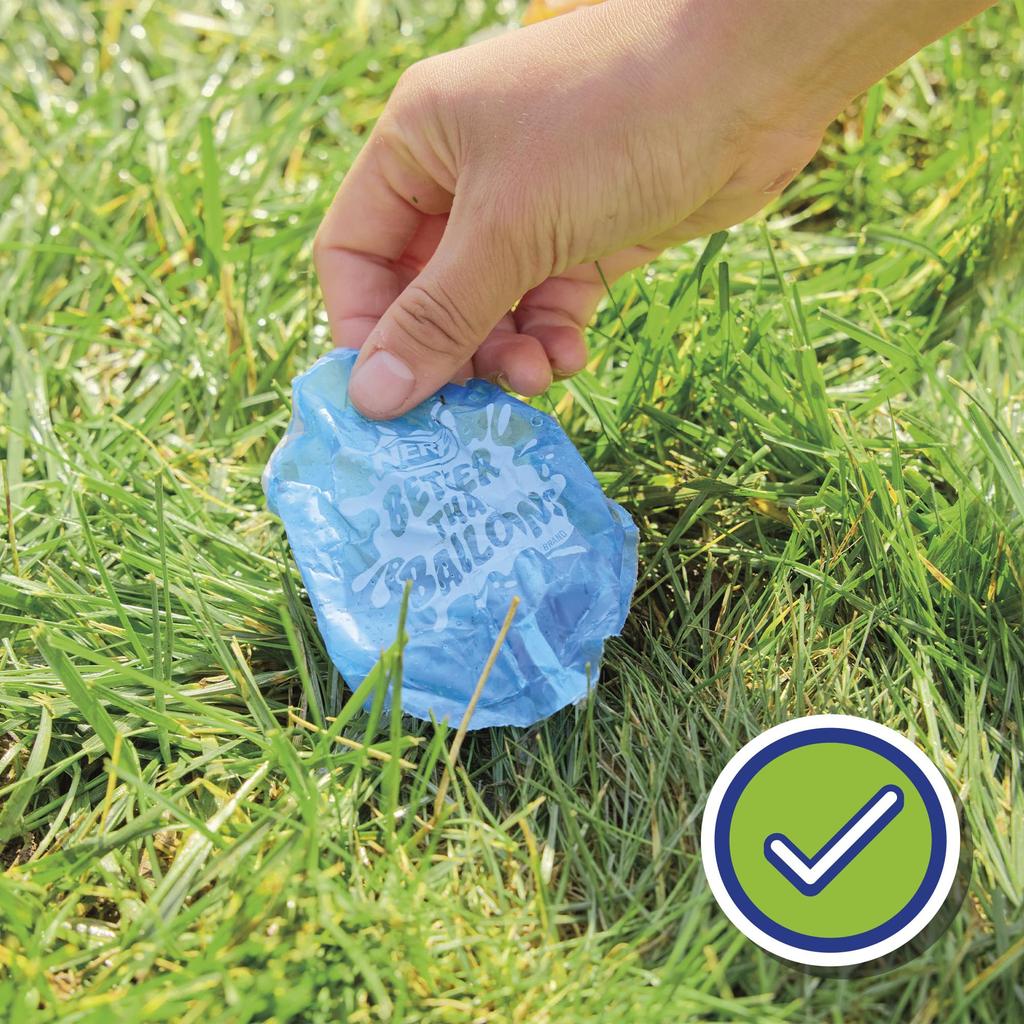 Nerf Besser als Ballon Besser als Ballon 1 Wasserspielzeug Leicht zu reinigen 36 Kapseln Viele Spielmöglichkeiten Genießen Sie Wasserspaß im Garten Geschenk für Kinder ab 3 Jahren.