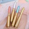 10pcs 0.5mm Creative Simulation Big Bullet Neutral Pen Weapon Gift Pen Neutral Pen Black Water Pen Stationery