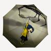 1 stk Coraline (3) Paraply, Solbeskyttelse og UV-beskyttelse. Den har otte robuste ribber til udendørs brug og er en perfekt gave