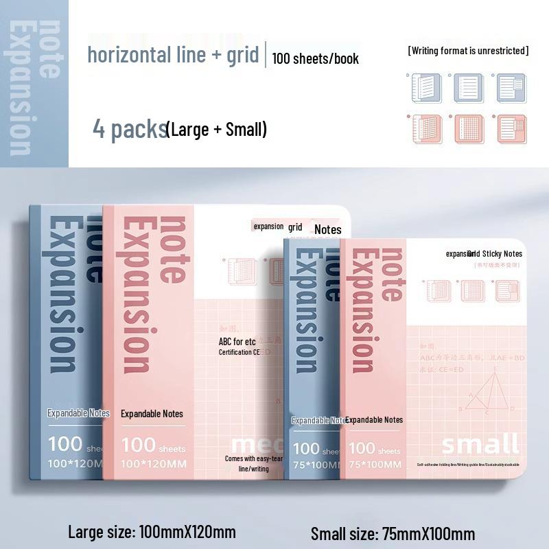 

Клейкі нотатки для підготовки до іспитів - Ідеально для студентів