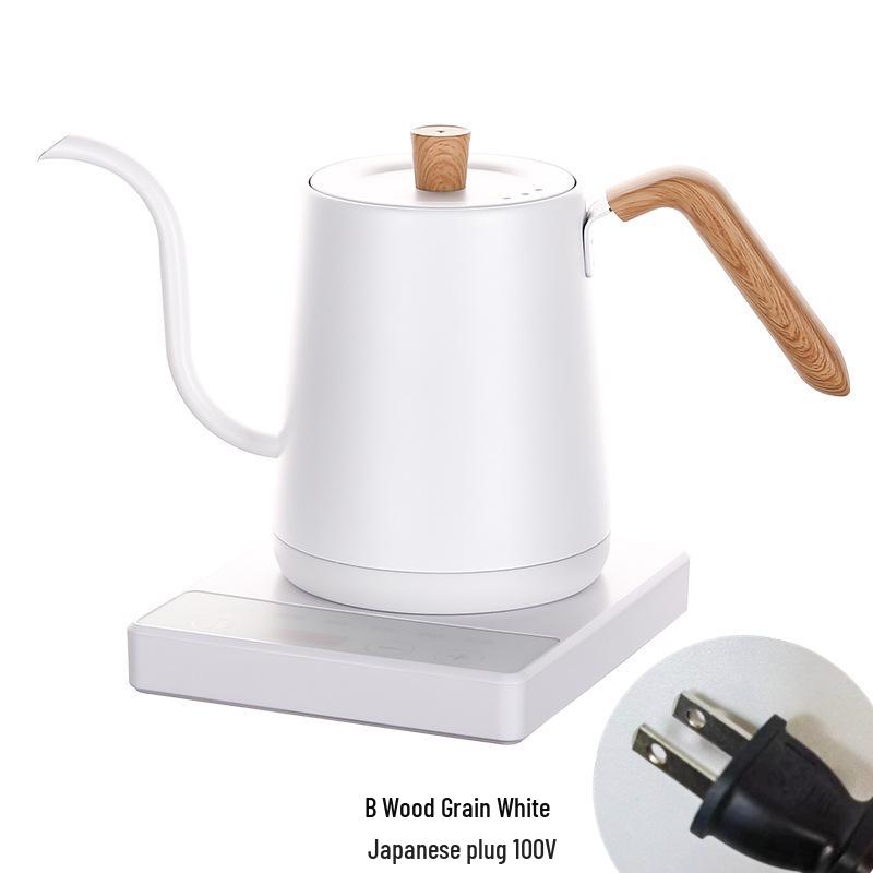 Stainless Steel Electric Gooseneck Kettle with Temperature Control