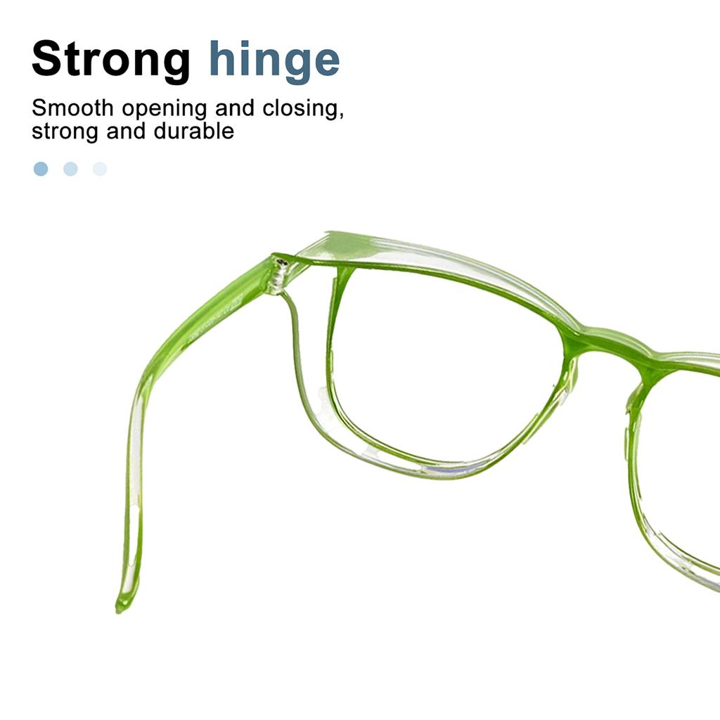 8pcs Windproof Transparent Sand-proof Anti-shock Biking Safe Goggles Anti Blue Light Pollen Security Protection Safety Glasses