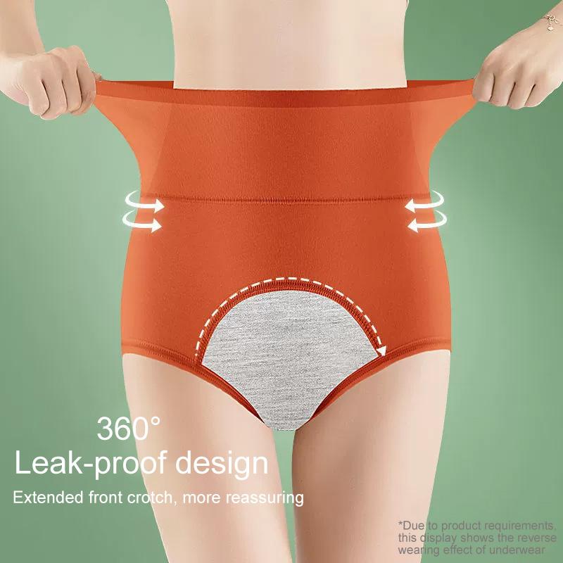 1PC High Waist For Menstruation Cotton Leak Proof Period Underwear Culotte Menstruelle Menstrual Panties Panties