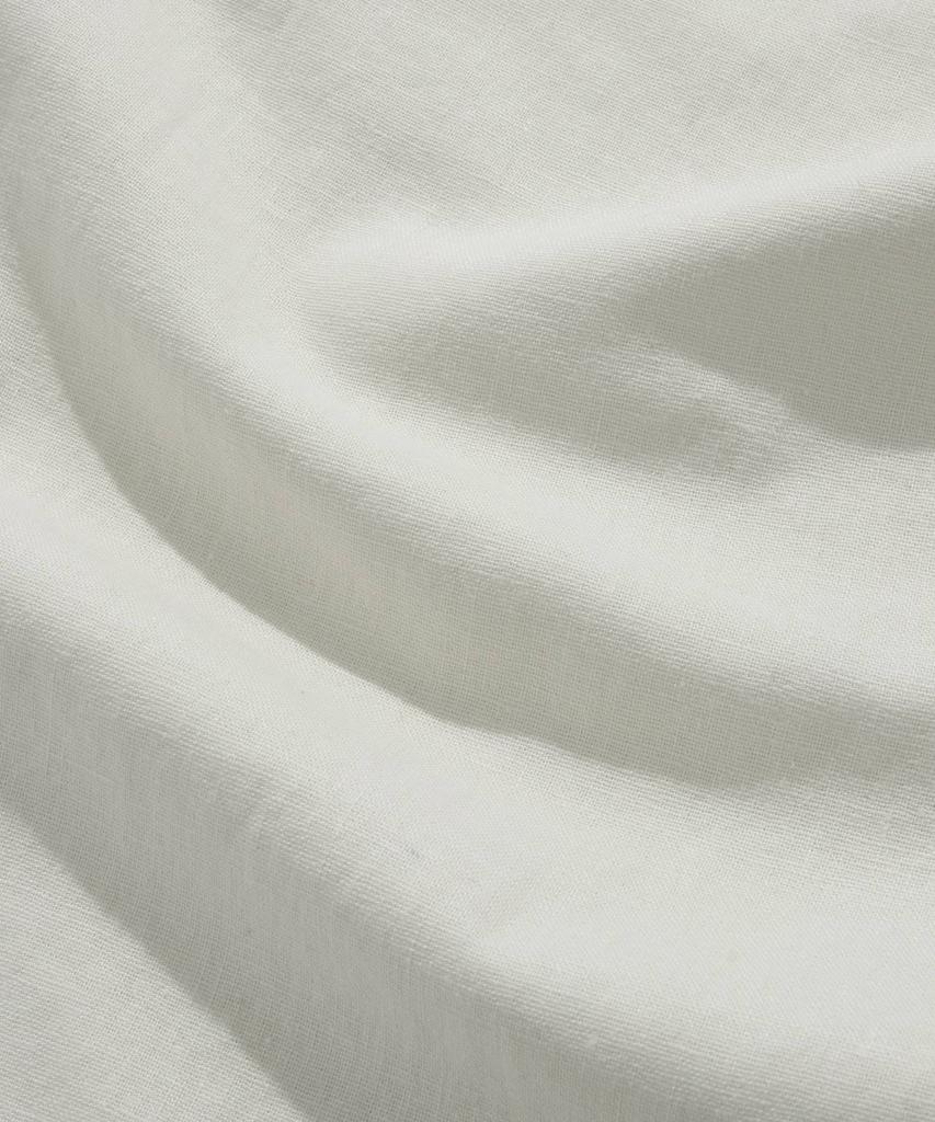COVERNAT Linen Semi-Wide Buckle Pants Ivory