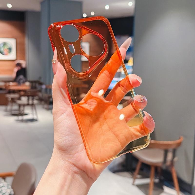 Original Ultra Thin PC Colorful Transparent Case For Huawei Pura 90 Pro Max Pura 80 70 Pro Hard HD Clear Armor Gradient Cover