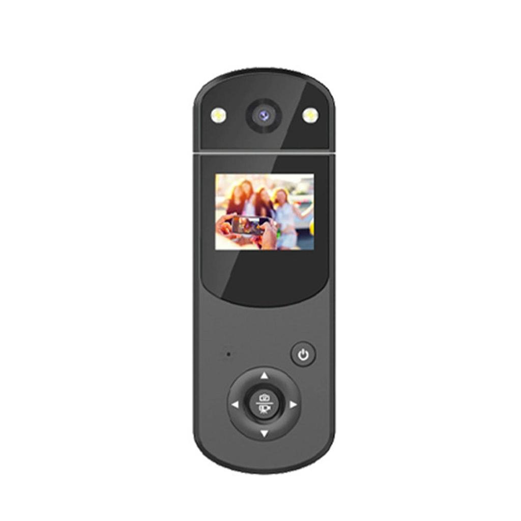 D2 Handheld Mini DV Camera, Digital Camera with MP3 Player, Car Video Recorder, 1080P Night Shooting Camera, Digital Mini Camera (Black)