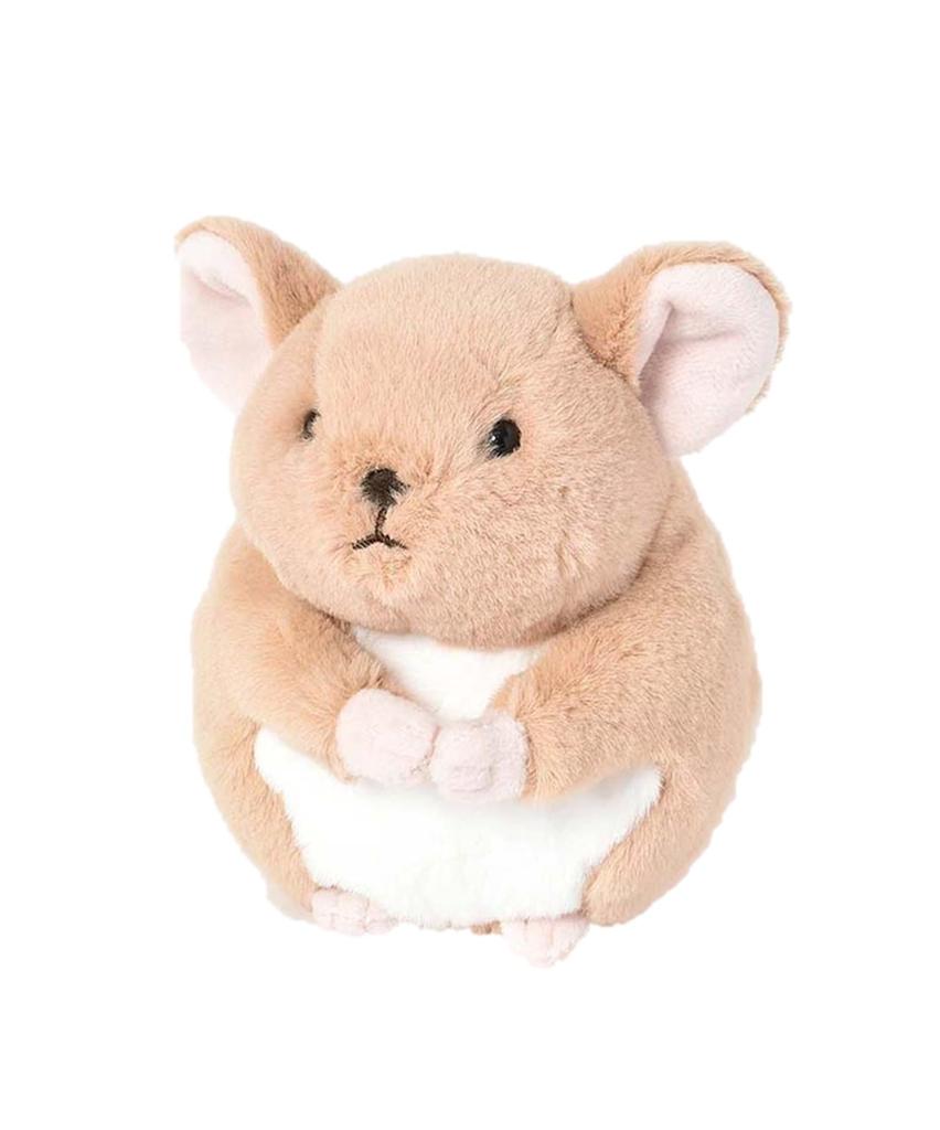 Bleu Bleuet Chubby Chinchilla Plush Toy (Light Brown)
