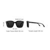 TF Logo Sunglasses With Metal And Square Frame Design Unisex sunglasses Multicolor FT0892-K