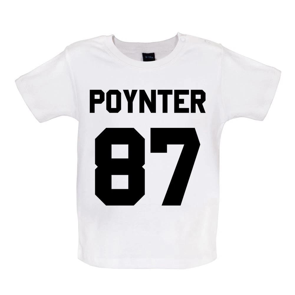 

Poynter 87 - Baby Kids Boys Girls Unisex T-Shirt / Babygrow - Song Love Fan Gig Concert Dougie 1987 160