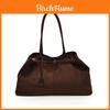 Urban Solid Color Large Capacity Women Casual Suede Tote Bag For Women For Daily Use