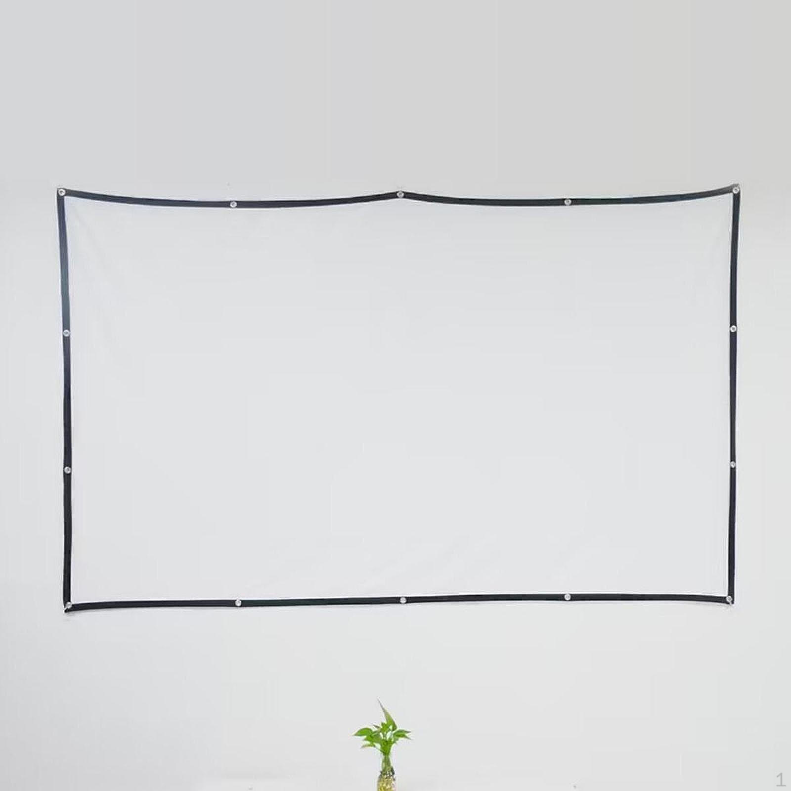 

16:9 складних двосторонніх проекційних екранів, компактних аксесуарів з гачками, портативних для дому 100inch