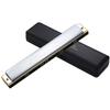 Chimei 28-Hole Wide-Range Polyphonic C Harmonica for Beginners & Professionals