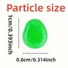 100/500pcs Glow In The Dark Pebbles, Resin Luminous Stones For Landscape, Garden Paths, Potted Plants, Parks, Aquarium Decor,