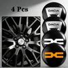 4 ks 56mm Auto Znak Auto Středové Krytky Kolek Pro Dacia Duster Logan Sandero Stepway Dokker Lodgy MCV Spring
