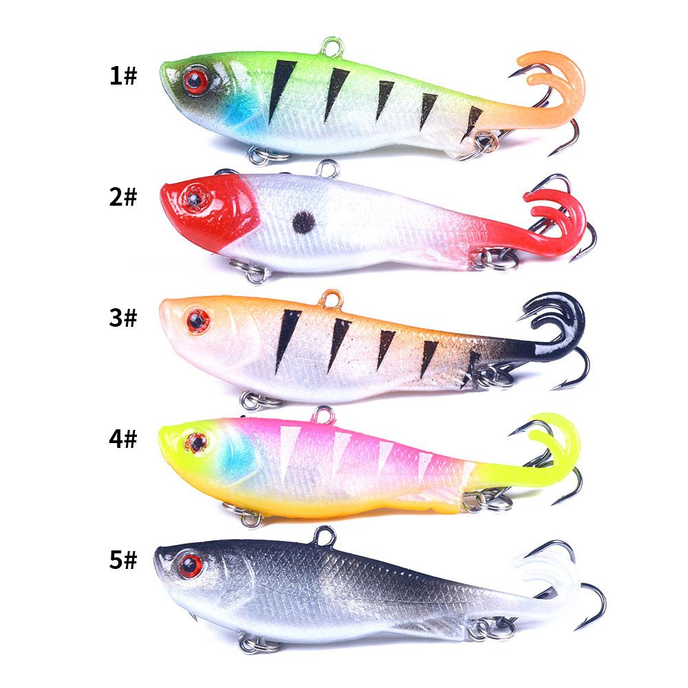 Fishing Lures Soft Lifelike Artificial Bait 7cm-12g-6 Fake Jig Lures For Sea Tackle Wobblers Bass Carp Pesca Fishing Accessories