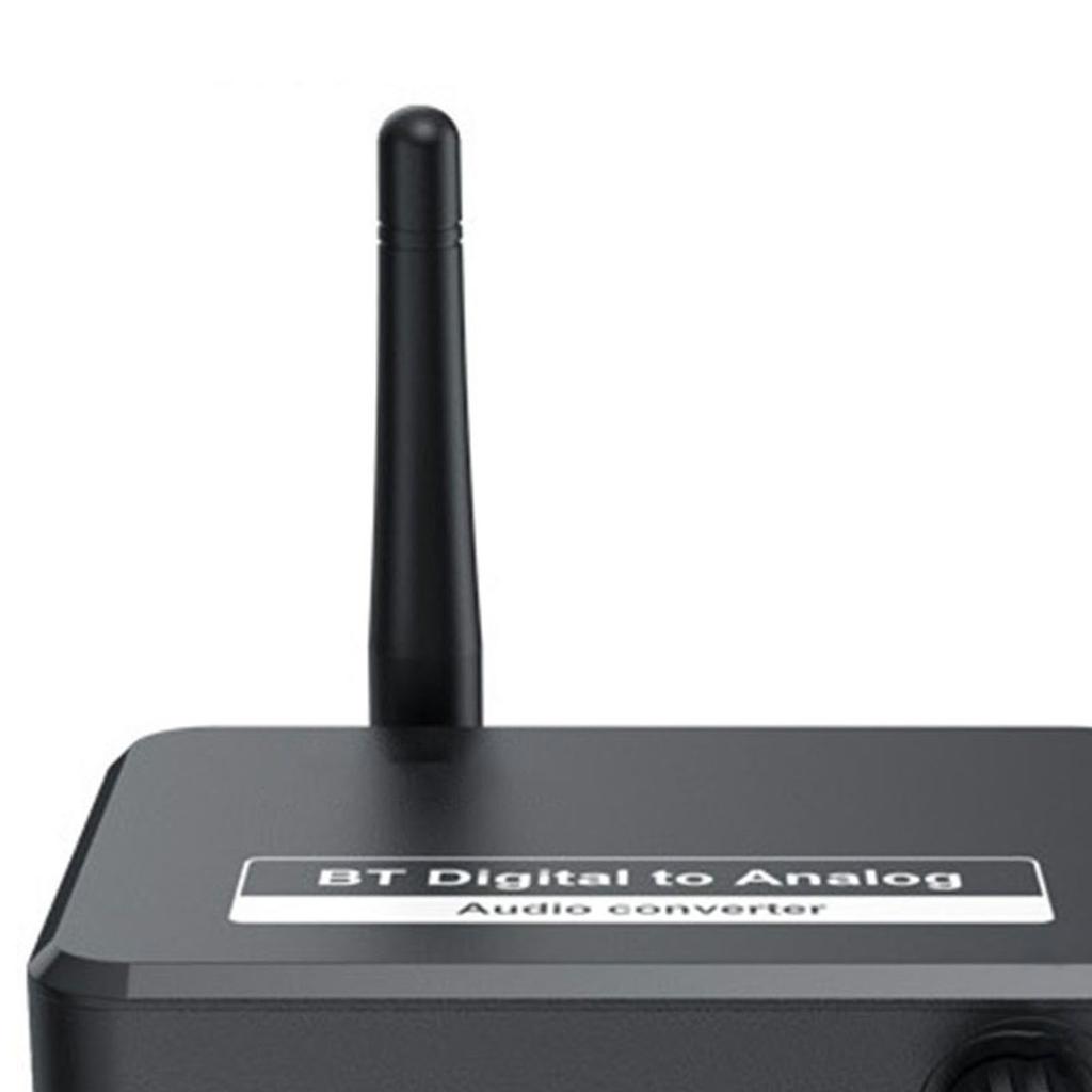Bluetooth 5.1 Receiver Multifunction RCA 3.5mm Jack Supports U Disk Playback Digital to Analog Sound