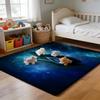 Floor Mat Soft Flannel Rug Non-Slip Absorbent Mat for Bathroom Bedroom Home Decor A-Alan Walker Decorative