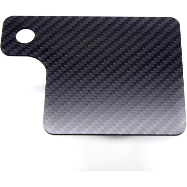 

Carbon Fiber Universal Motorcycle Inspection Tag Sticker Renewal License Plate 3.5 * 3.5 inch