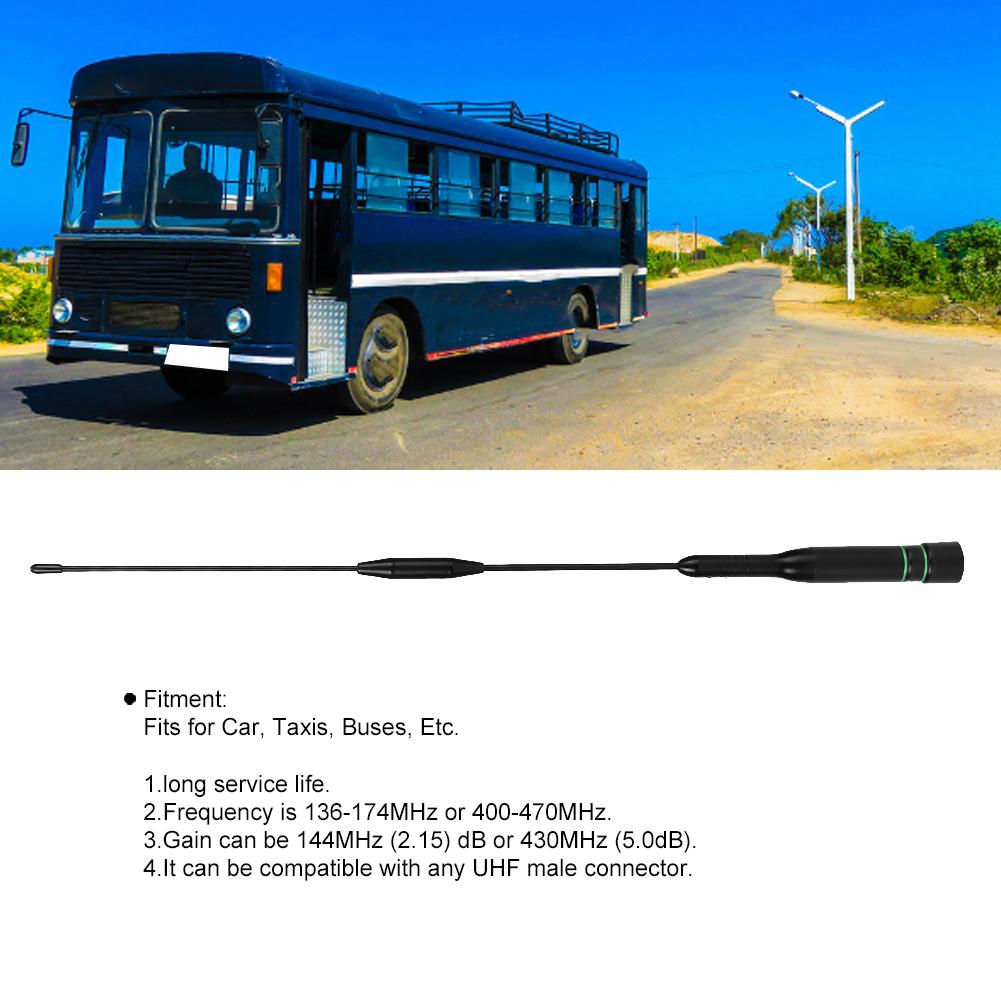 144 430MHZ Car Radio Dual Frequency Mobile Antenna for Car Taxi Bus NL 77B
