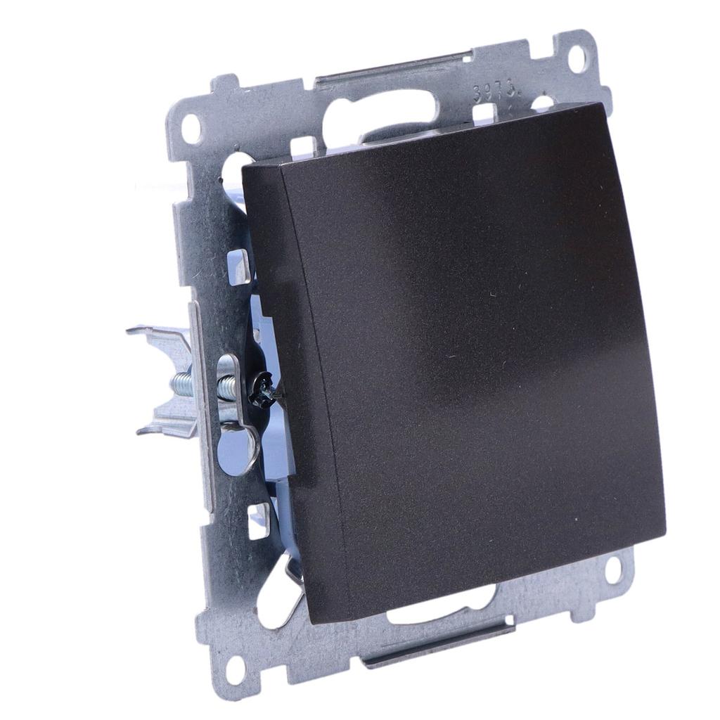Single Pole Switch 10AX, Anthracite Simon54