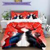 3Pcs Spiderman Spiderverse Bedding Set Quilt Cover Pillowcase Home Christmas Xmas Halloween Gift 1 Duvet Cover 2 Pillowcase M929159