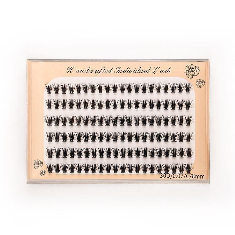 Lashie - Natural Wispy Cluster False Eyelash Extensions
