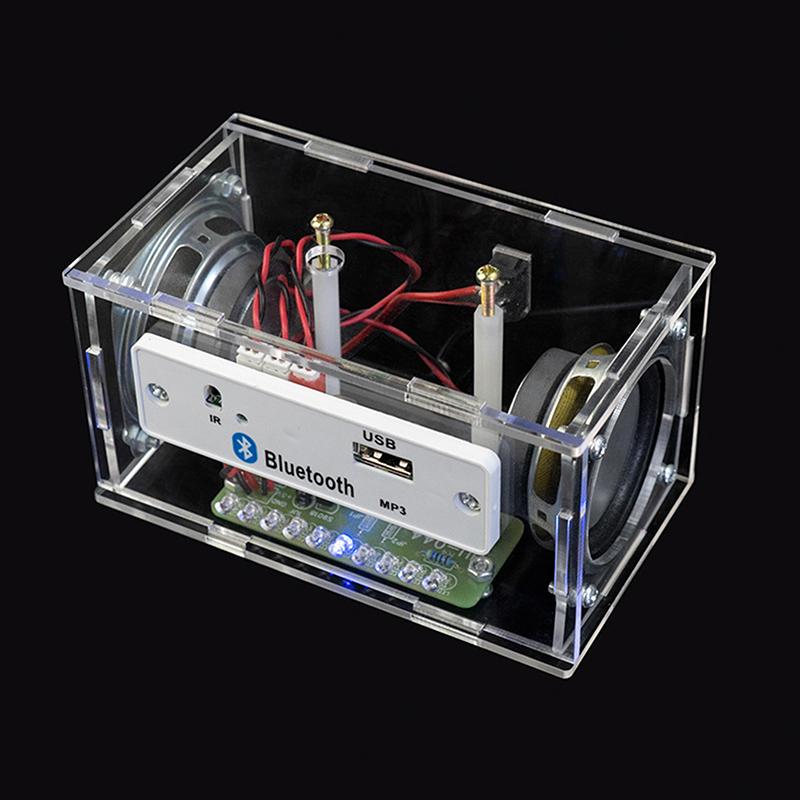 Diy Bluetooth Compatible Speaker Kit Diy Soldering Electronic Projects Soldering Practice Kit For Home School Education Supplies