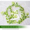 Rattan Pothos Artificial Leaf Vine for Indoor AC and Water Pipe Decoration